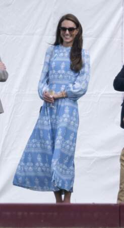 Royal Charity Polo Cup : la princesse de Galles, Kate Middleton.