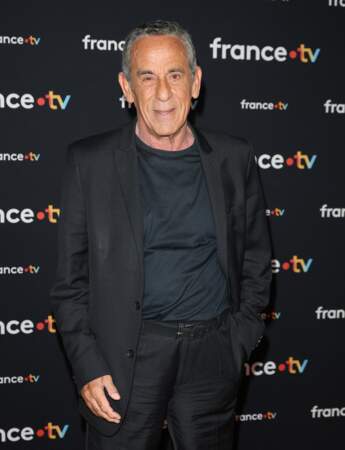 Thierry Ardisson à la conférence de presse de rentrée de France Télévisions.