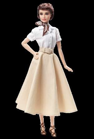 Voici la poupée Barbie à l'effigie de Audrey Hepburn