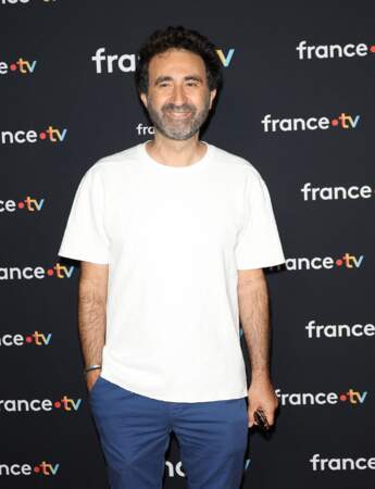Mathieu Madénian à la conférence de presse de rentrée de France Télévisions.