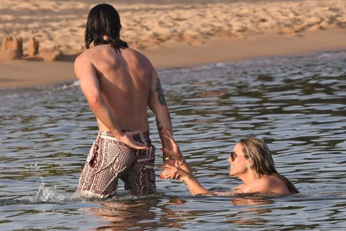Heidi Klum et son mari Tom Kaulitz décident une nouvelle fois de sortir de l'eau