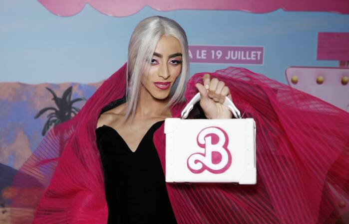 L'avant-première de "Barbie" au Grand Rex à Paris : Bilal Hassani.