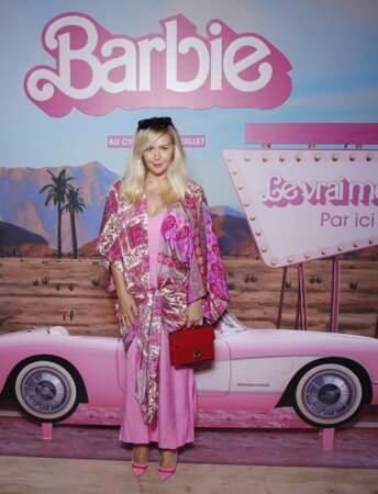 L'avant-première de "Barbie" au Grand Rex à Paris : Enora Malagré.