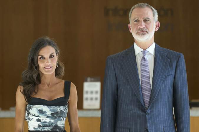 La cérémonie d'inauguration de la Galerie des Collections royales du Patrimoine national a été présidée par le roi et la reine d'Espagne.