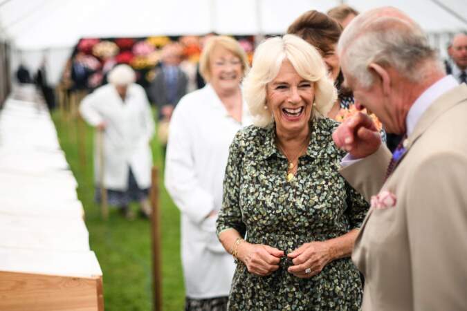 C'était l'une des dernières apparitions publiques de Charles et Camilla avant leurs vacances d'été.