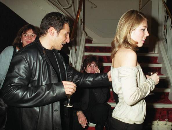 Nagui et Mélanie Page se sont rencontrés en 2000 à l'occasion d'une soirée organisée par l'animateur de télévision à Montmartre.