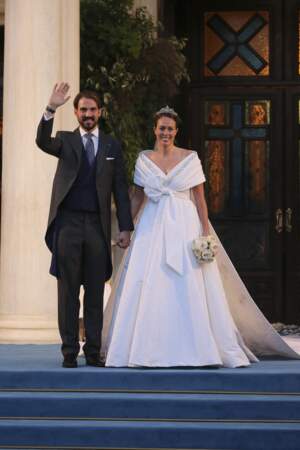 Le prince Phílippos de Grèce s'est marié avec Nina Flohr en 2020.
