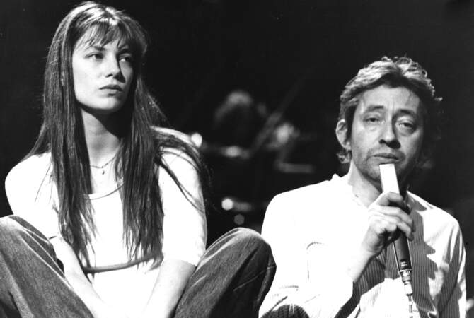 Jane Birkin et Serge Gainsbourg font eux aussi partie des couples mythiques de la musique française