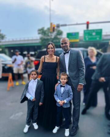 La femme de Matt Pokora, Christina Milian a partagé des photos de Tony Parker, ses deux enfants et sa compagne Alizé Lim