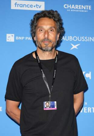 Vincent Elbaz lors du photocall de la cérémonie d'ouverture du 16ème festival du film francophone d'Angoulême
