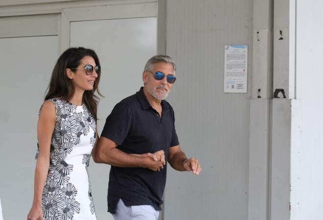 George Clooney et sa femme 