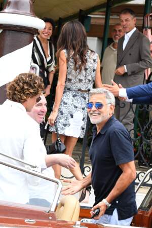 George et Amal Clooney sont heureux de participer au festival.