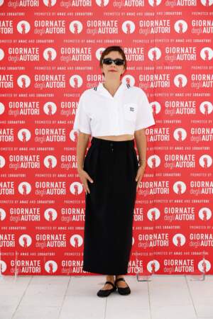 80e édition du Festival du film de Venise, le 3 septembre 2023 : Maggie Gyllenhaal.