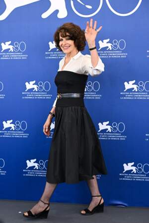 Fanny Ardant lors du 80e Festival du film de Venise, le 2 septembre 2023.