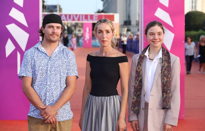 49ème édition du festival du cinéma américain de Deauville : Marina Mathias, Darren Houle et Hannah Shiller.