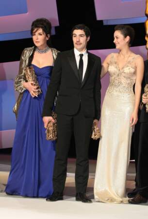 En 2010, Isabelle Adjani reçoit le César de la meilleure actrice pour la cinquième fois de sa carrière