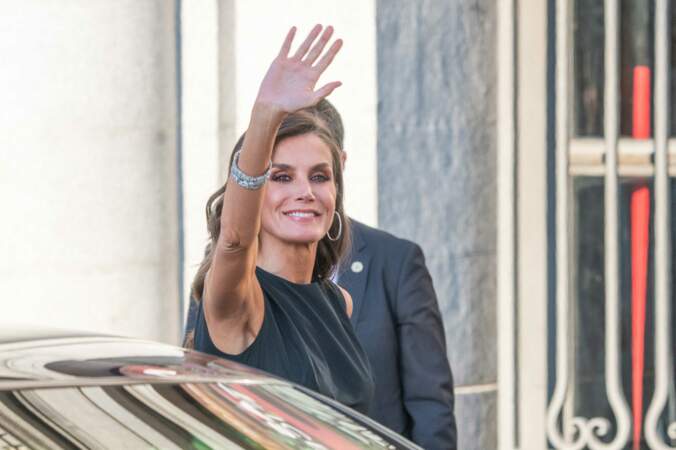 La reine Letizia est radieuse pour l'occasion