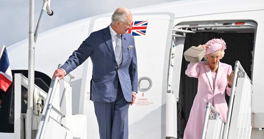 Le roi Charles III et la reine Camilla viennent d'atterrir à l'aéroport d'Orly