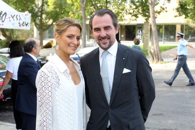 Le 25 août 2010, le prince Nicolas épouse en Grèce Tatiana Blatnik