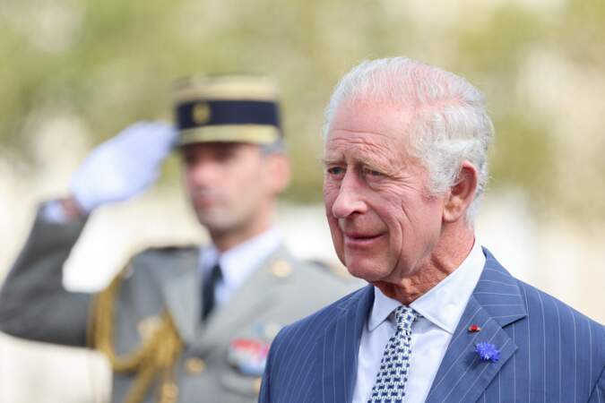 Le roi Charles III d'Angleterre à l'occasion de la visite officielle en France