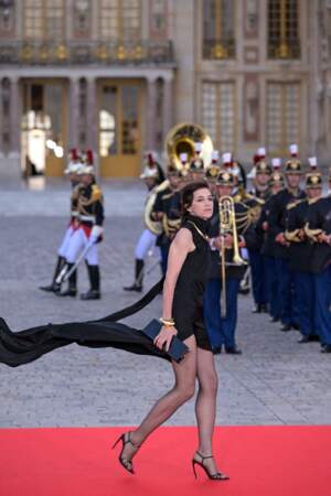 Banquet d'État au château de Versailles : Charlotte Gainsbourg.
