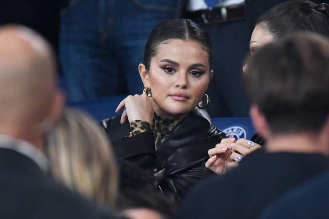 À l'occasion du match PSG-OM, Selena Gomez a fait le déplacement pour assister à la rencontre