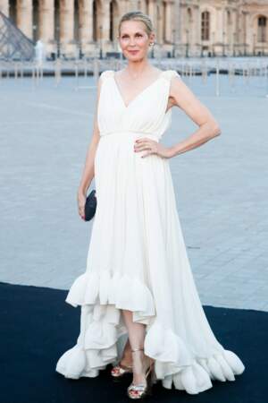 Soirée Lancôme, au Louvre lors de la Fashion week de Paris : Kelly Rutherford.
