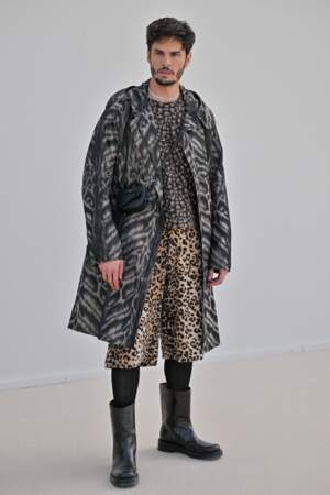 Baptiste Giabiconi au défilé Christian Dior Womenswear S/S 2024 lors de la Fashion Week de Paris
