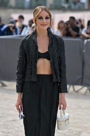 Olivia Palermo au défilé Christian Dior Womenswear S/S 2024 lors de la Fashion Week de Paris