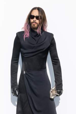 Jared Leto pose au photocall du défilé Givenchy ce 28 septembre 2023. 