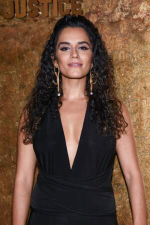 L'actrice Sepideh Moafi à la soirée des "Albies Awards 2023" organisée par la "Clooney Foundation for Justice" à New York, ce 28 septembre 2023.