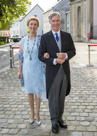 Mariage de l'archiduc Alexander et de la comtesse Natacha Roumiantzeff-Pachkevitch : le Prince Guillaume et la Princesse Sibilla du Luxembourg.
