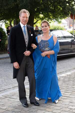 Le grand-duc Henri et la grande-duchesse Maria Teresa de Luxembourg au mariage de l’archiduc Alexander.