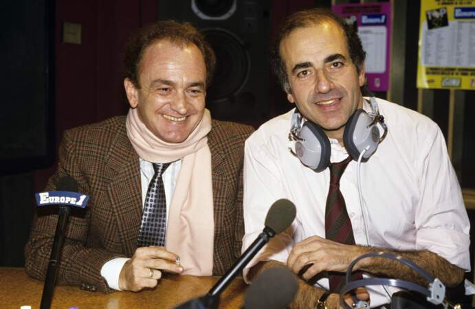 En 1982, par l'intermédiaire d'André Rousselet, il trouve un poste sur Europe 1 où il gravit tous les échelons, présentateur Découvertes, directeur d'antenne puis directeur général adjoint en 1988. 
Sur cette photo prise en 1986, il est avec Alain Gilot-Petre.