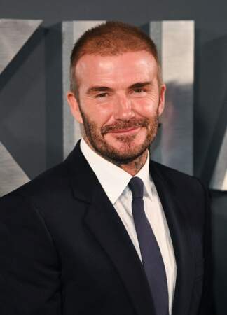 David Beckham arrive à la première de Beckham à Londres.