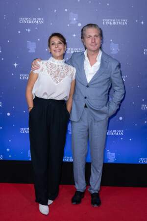 Charlie Dupont et Tania Garbarski lors du Festival Cineroman de Nice