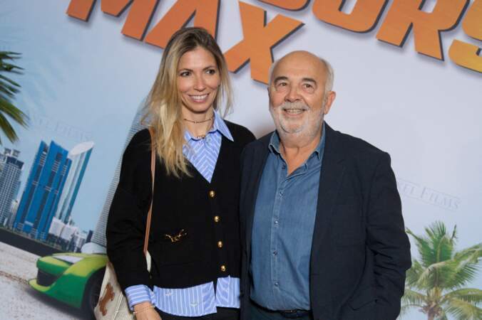 Patricia Campi et Gérard Jugnot à l'avant-première du film 3 jours max au Grand Rex à Paris.