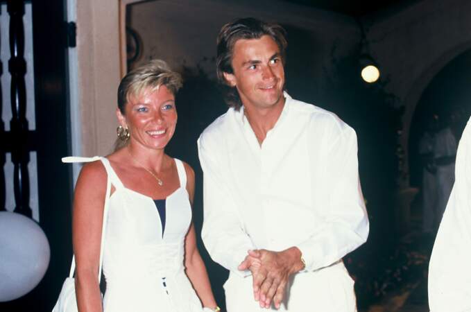 En 1984, il épouse Brigitte Bonnel. En 1987 sur la photo, il a 24 ans