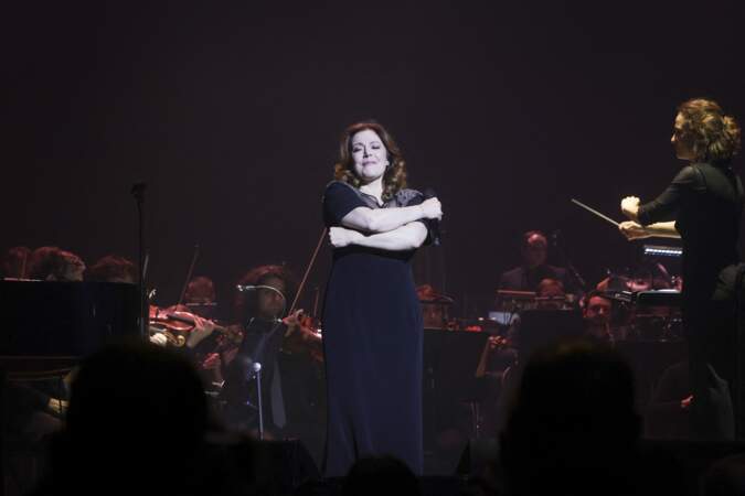 Isabelle Boulay lors de so concert hommage à Edith Piaf