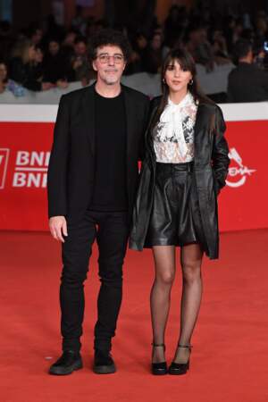 Max Gazzè et Greta Zuccoli lors de la première du film Diabolik lors de la 18ème édition du festival du film de Rome