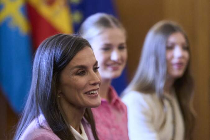 La reine Letizia d’Espagne lors des prix Princesse des Asturies