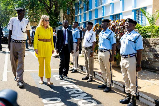 La reine Maxima des Pays-Bas doit également rencontrer les personnalités importantes du Kenya