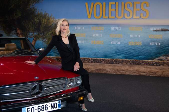 En plus de réaliser Voleuses, Mélanie Laurent joue le rôle de Carole dans le film Netflix.