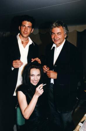 En 1997, elle s'envole pour les Etats-Unis pour tourner avec Abel Ferrara dans The Blackout.
Sur cette photo, elle pose avec Franck et Fabien Provost.
