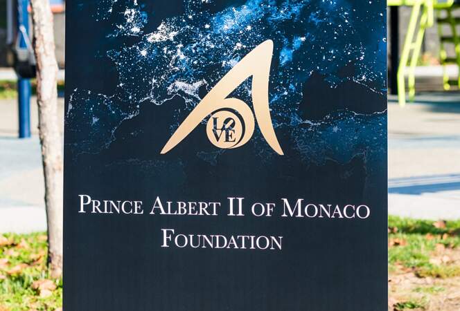 La cérémonie de plantation d'arbres Golden Shovel pour célébrer la subvention de 130 000$ accordée par la Fondation Prince Albert II de Monaco le 26 octobre 2023.