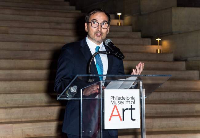 Patrice Courtaban lors d'une réception de bienvenue précédant le 16ème Planetary Health Awards & Gala de la Fondation Prince Albert II de Monaco au Philadelphia Museum of Art à Philadelphie.