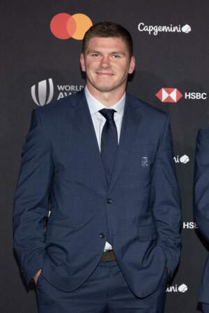 Cérémonie des World Rugby Awards : Owen Farrell de l'Angleterre.