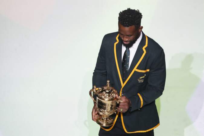Cérémonie des World Rugby Awards: Siya Kolisi.