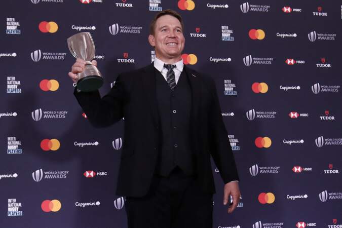 Cérémonie des World Rugby Awards : John Smit.