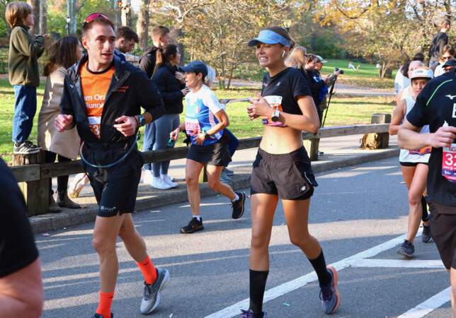 Dorian double Amandine Petit lors du marathon de New York 2023